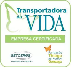Certificação Transportadora da Vida